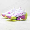 Puma Fast-RB Nitro Elite - Branco/Roxo/Verde Neon