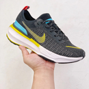 Nike Invincible Run 3 - Preto/Azul Báltico/Amarelo